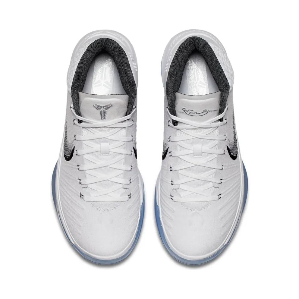 Nike Kobe A.D. White Ice White/Metallic Silver-Ice (922482-102)