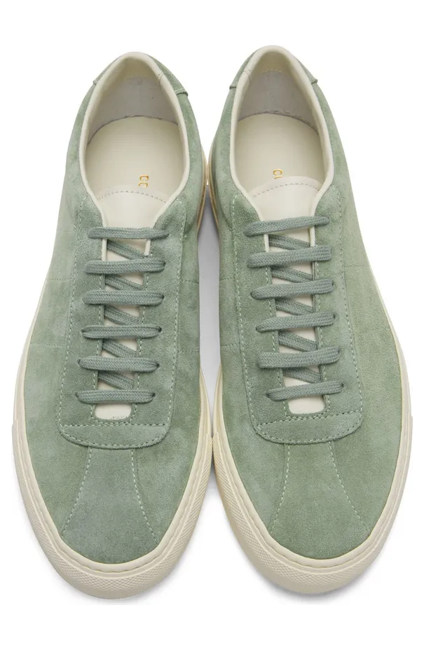Common Projects Grey Suede Summer Edition Low Sneakers (ARTICLE 2328) (5)