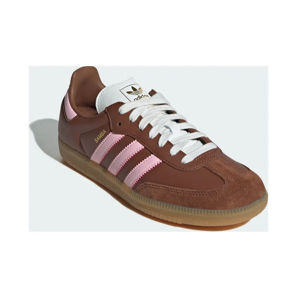 Adidas Samba “Neapolitan Pack – Preloved Brown Clear Pink” (JS4092)