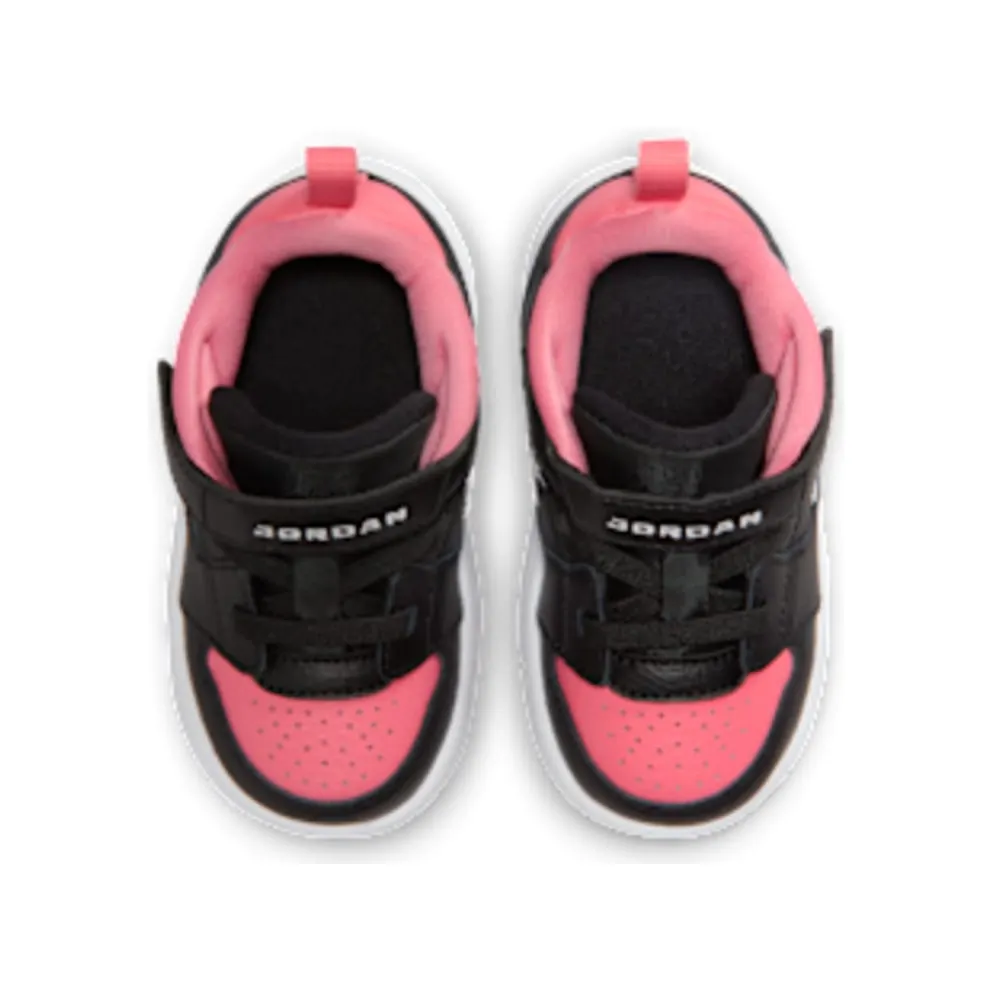 Nike Jordan Court Connect Low “Black / Pink Gaze / White” (IQ6047-004)
