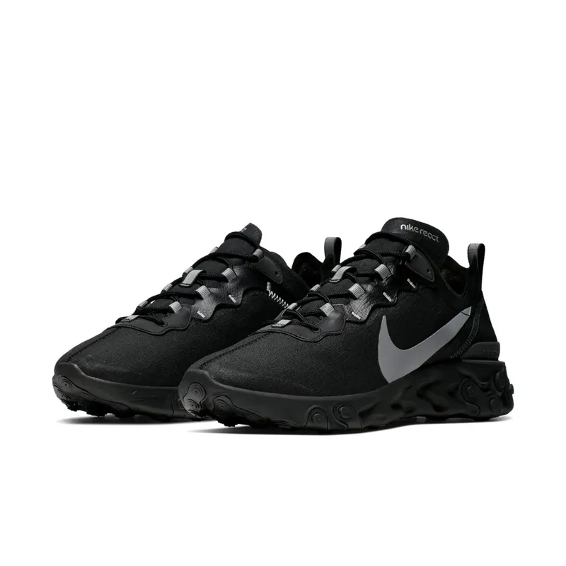 Nike React Element 55 Black Reflect Black/Anthracite (BV1507-002)