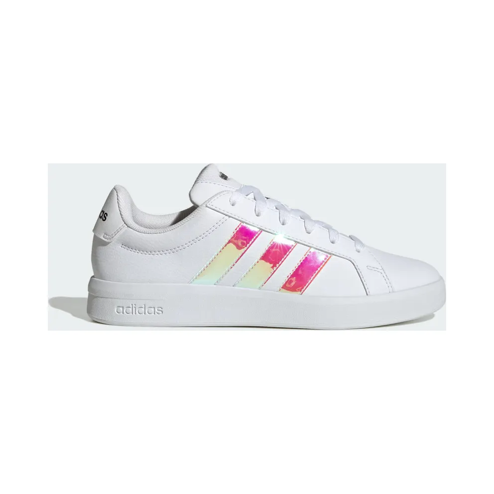 adidas Grand Court Base 3.0 “Cloud White / Cloud White / Core Black” (HQ0083)