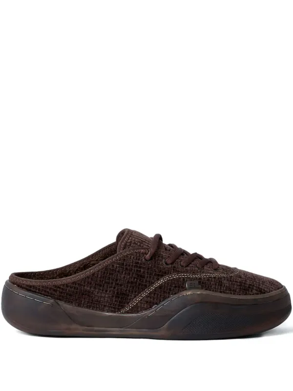 ERL Ribfluwelen slip-on – Bruin (ERL11SH07)