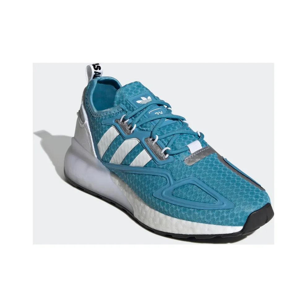 adidas ZX 2K Boost Hazy Blue / Cloud White / Grey Three (G58089)
