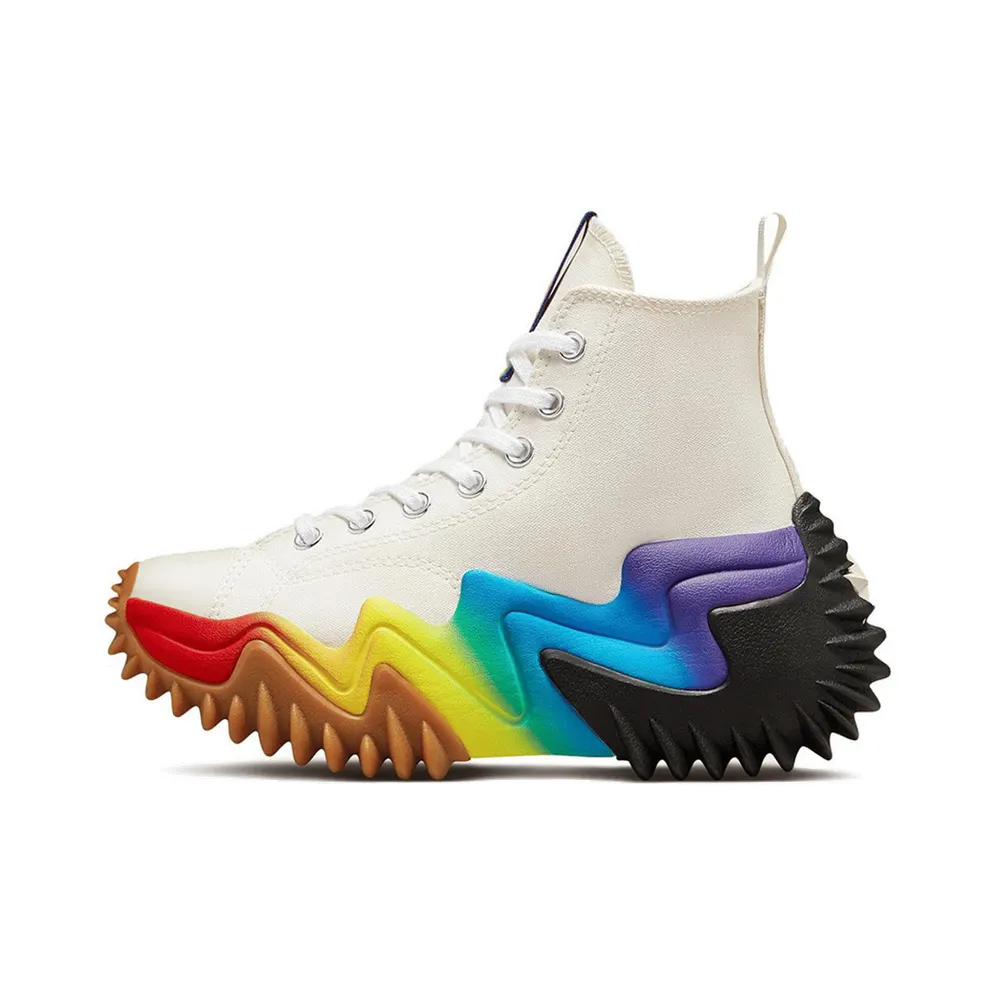 Converse Run Star Motion CX Platform Pride Egret/court Purple