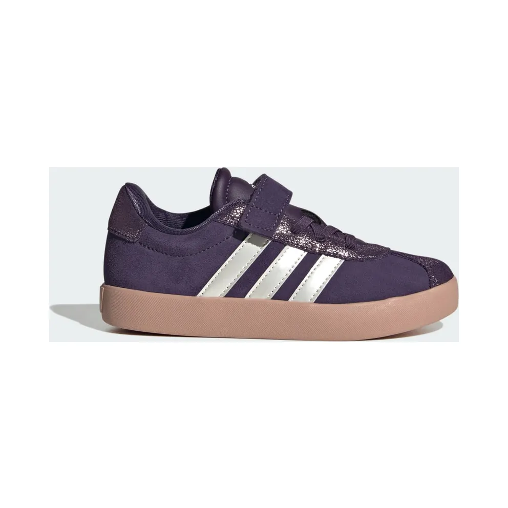 Adidas VL Court 3.0 Kids Aurora Plum / Zero Metalic / Pink Gum (JP7836)