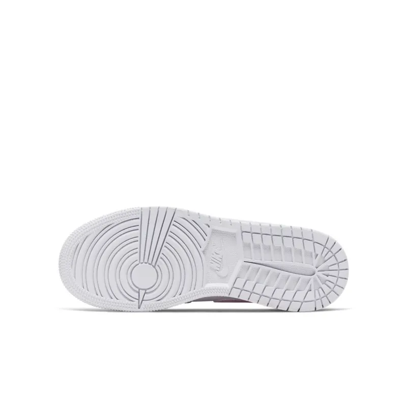 Air Jordan 1 Low White Green Pink (GS) (554723-101)