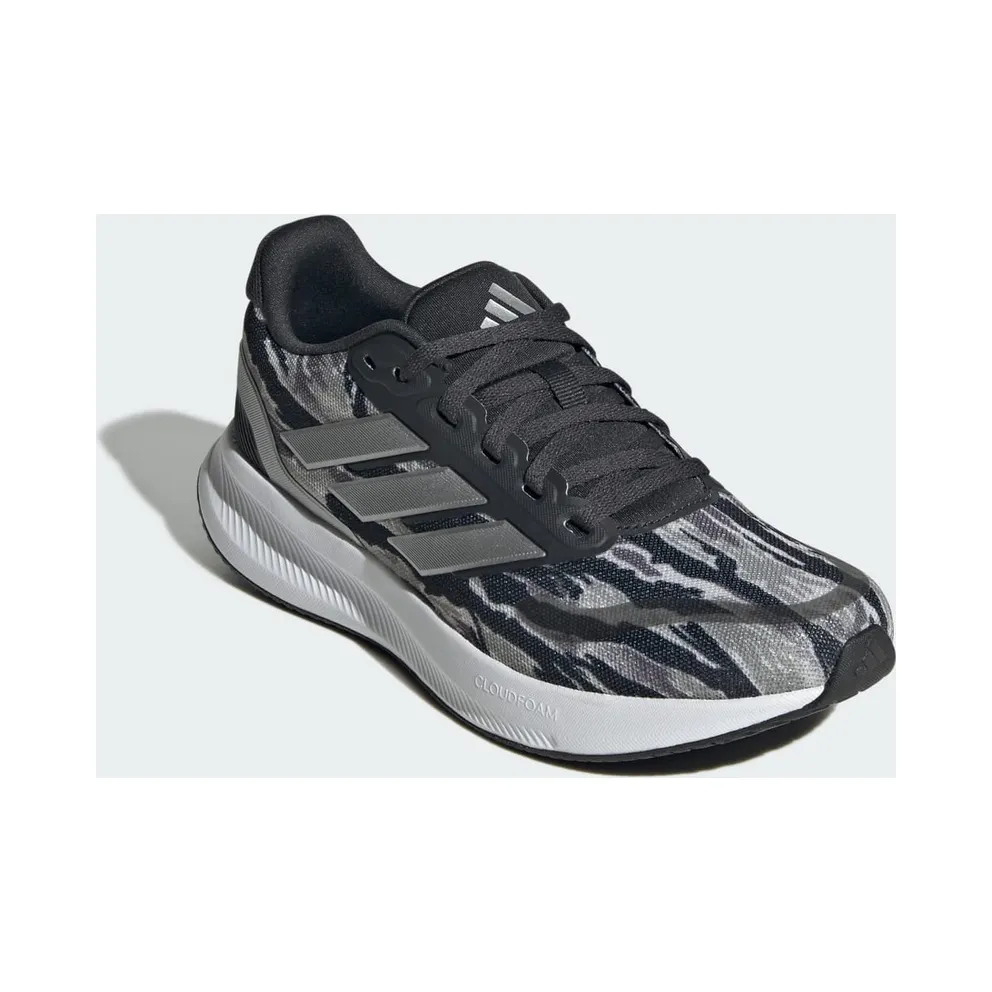 Adidas RunFalcon 5 Kids Silver Pebble / Silver Metallic / Carbon (JQ2172)
