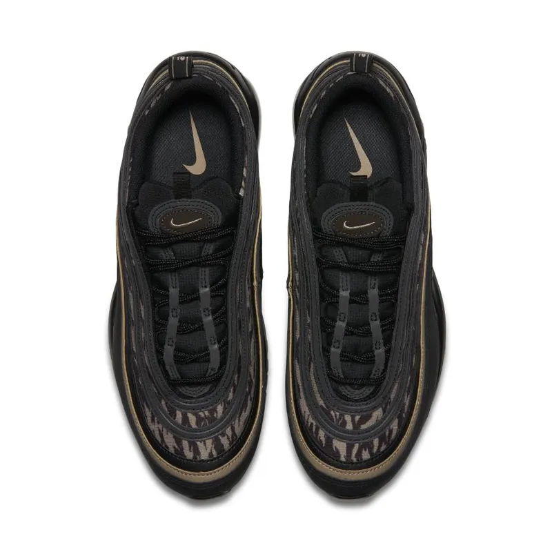 Nike Air Max 97 Tiger Camo Black/Velvet Brown-Khaki (AQ4132-001)