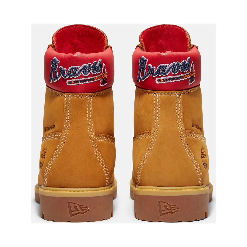New Era x MLB x Timberland 6-Inch Waterproof Boot – Atlanta Braves – “Atlanta Braves” (TB0A2J7TAOY)