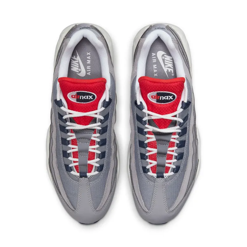 Nike Air Max 95 Grey Navy Crimson (DB0250-001)