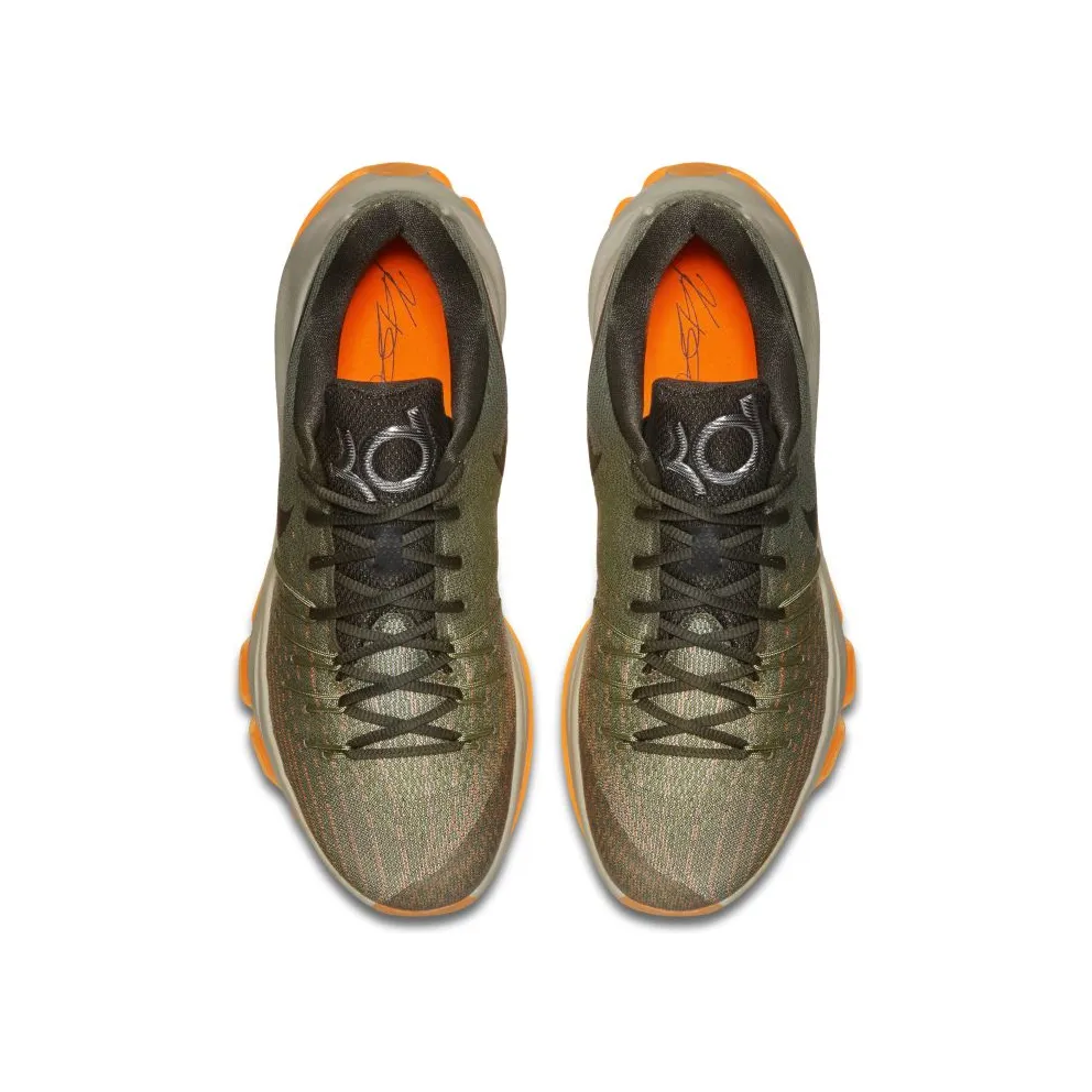 Nike KD 8 Easy Euro Grey/Squadron Green-Alligator-Bright Citrus (749375-033)
