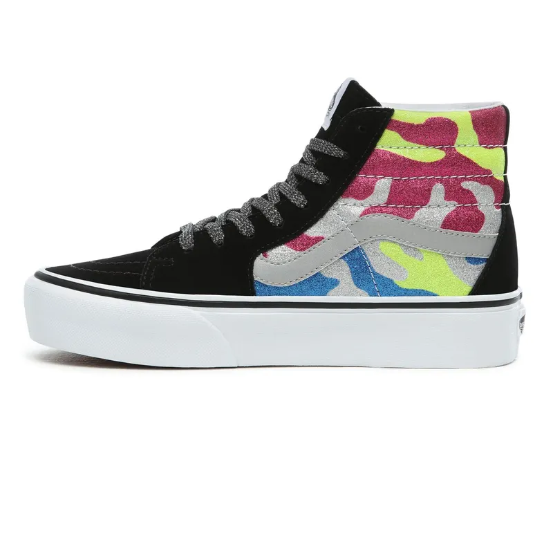 VANS After Dark Sk8-hi Platform 2.0 Shoes (Black)