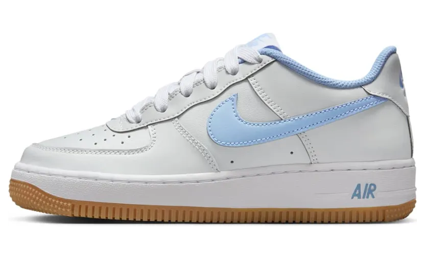 Nike Air Force 1 Low LV8 Photon Dust White Gum Medium Brown Psychic Blue (IB8845-002)