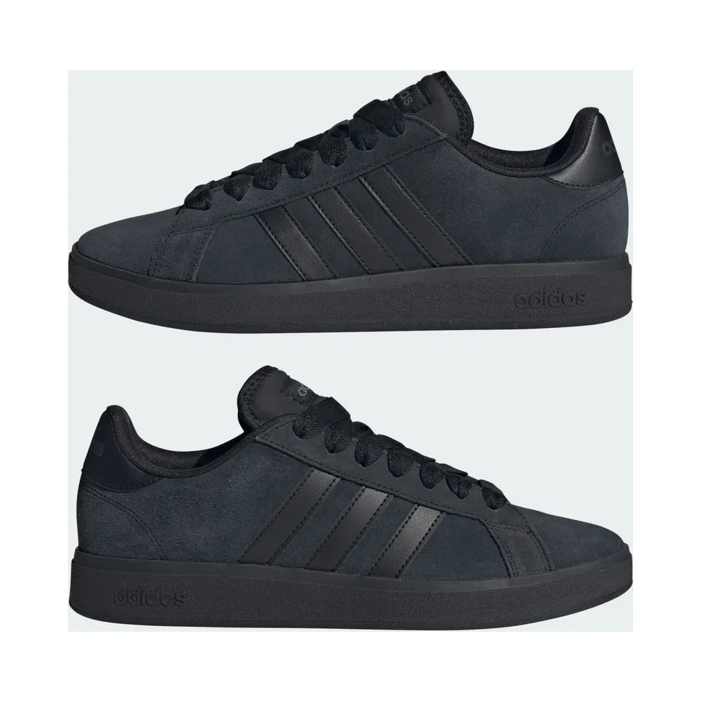 Adidas Grand Court Base 00s Core Black / Core Black / Grey Six (JR5541)