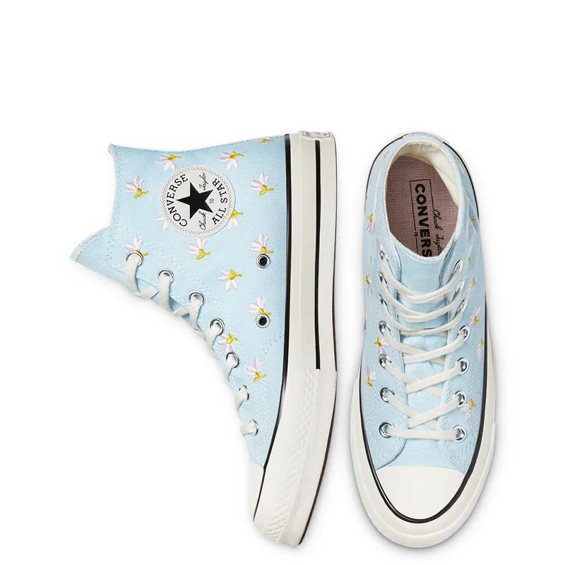 Converse Floral Print Chuck 70 High Top Chambray Blue/egret/black (570917C)