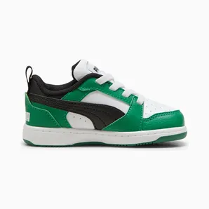 Puma Rebound V6 Low Green White Black (393835-05)