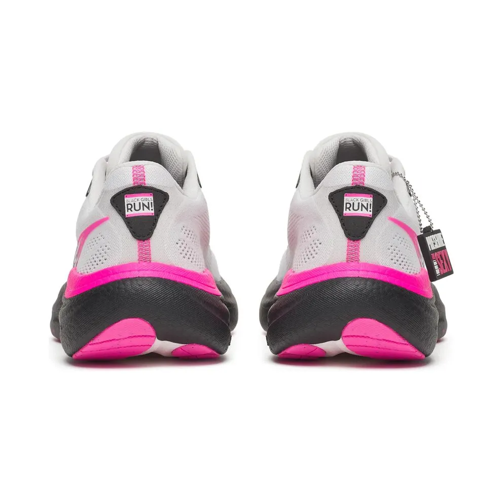 Saucony Ride 19 Black Girls Run Fog Hot Pink (S11055-400)