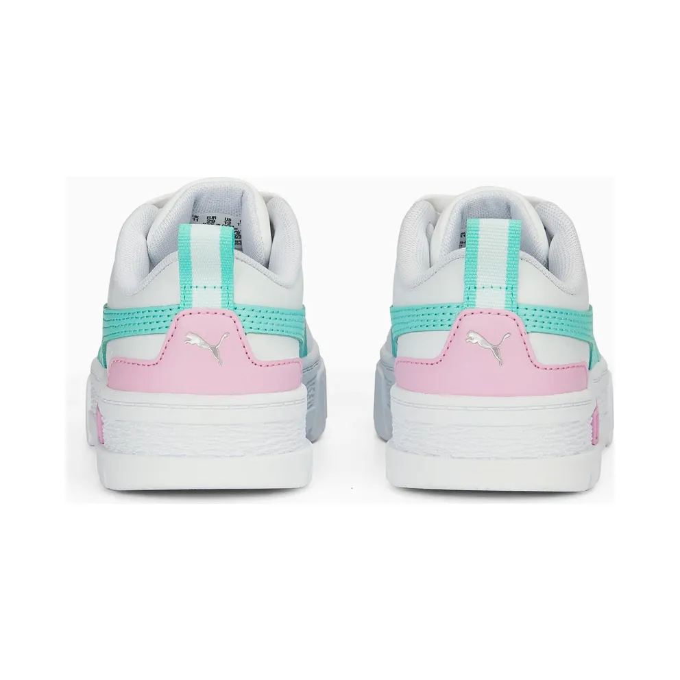 Puma Mayze leren White/Pink (384528-14)