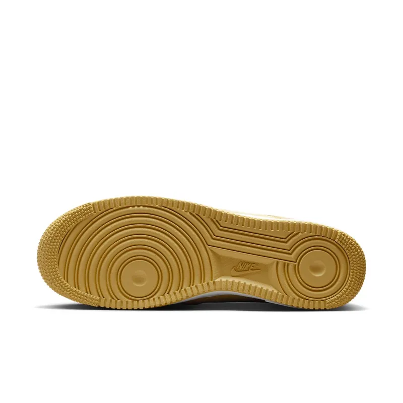 Nike Air Force 1 Low ’07 LV8 “Buff Gold Sail Embroidered Swoosh” (HJ4465-700)