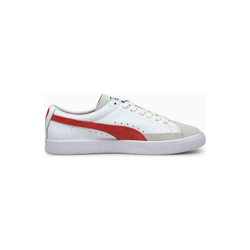 Puma Basket VTG Puma White / High Risk Red (374922-02)