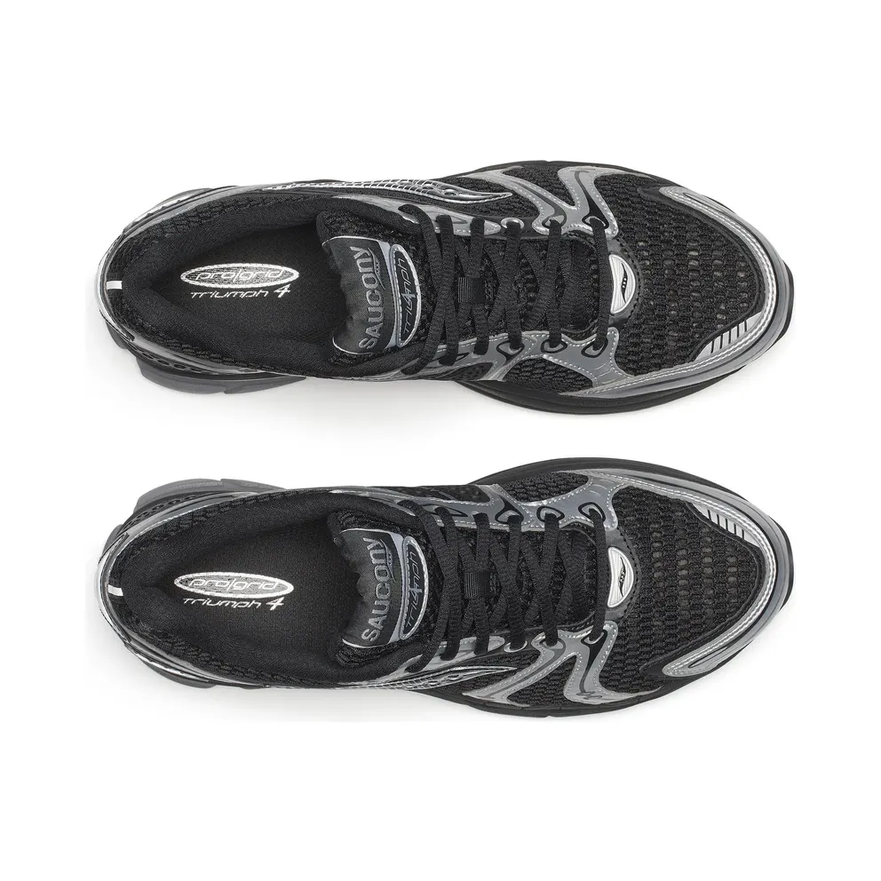 SAUCONY ProGrid Triumph 4 “Black / Silver” (S70704-23)