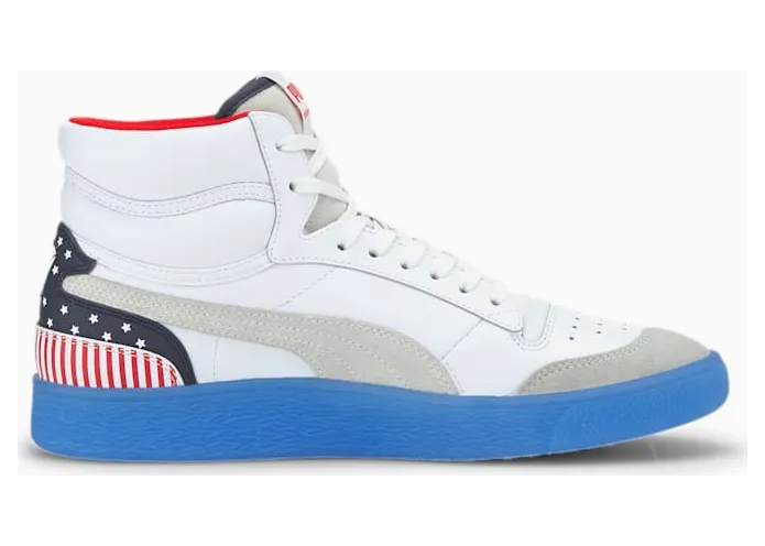 Puma Ralph Sampson Mid 4th of July Blauw/Rood/Wit (374073-01)