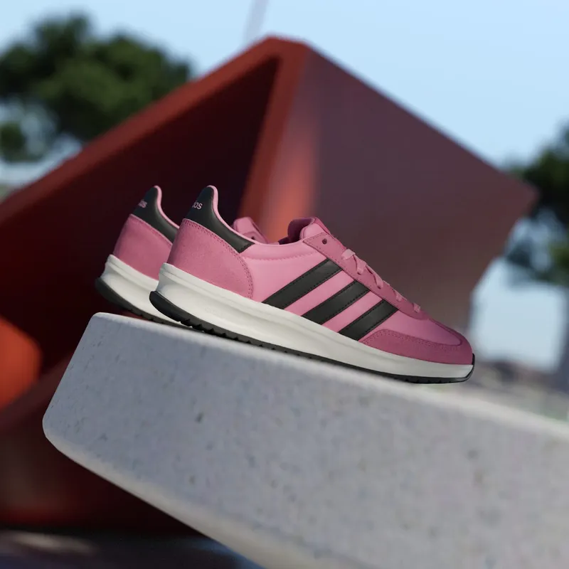 adidas Run 70s 2.0 Bliss Pink Core Black Pink Fusion (JR8585)