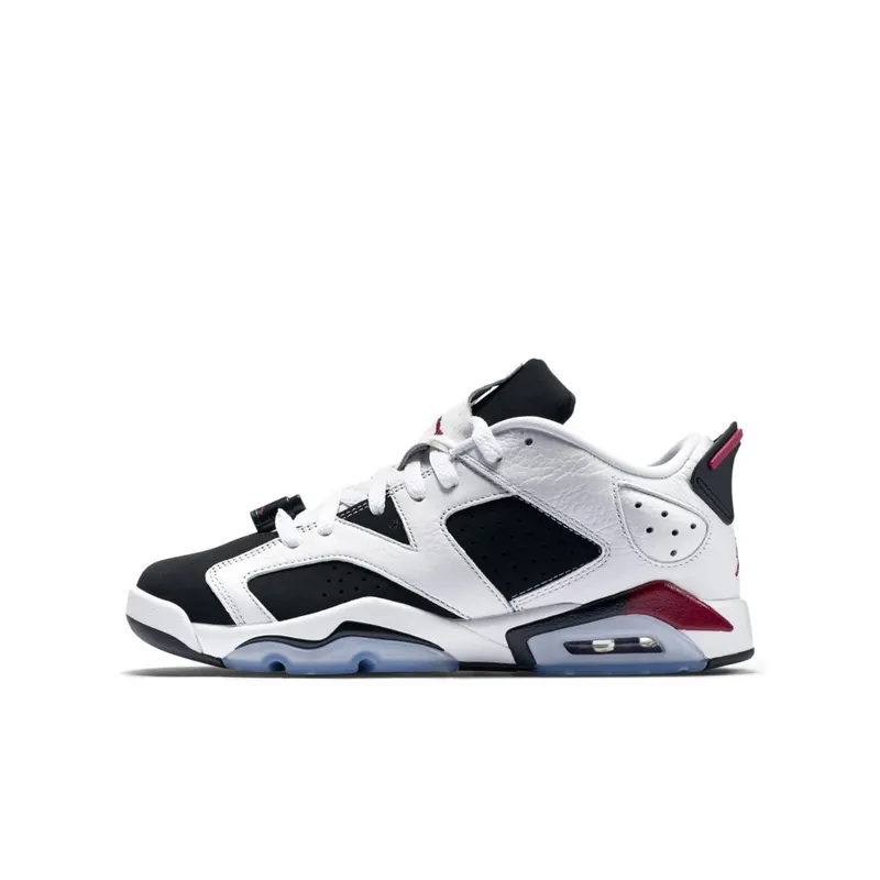 Jordan 6 Retro Low Fuchsia Flash (GS) White/Black-Fuchsia Flash (768878-107)