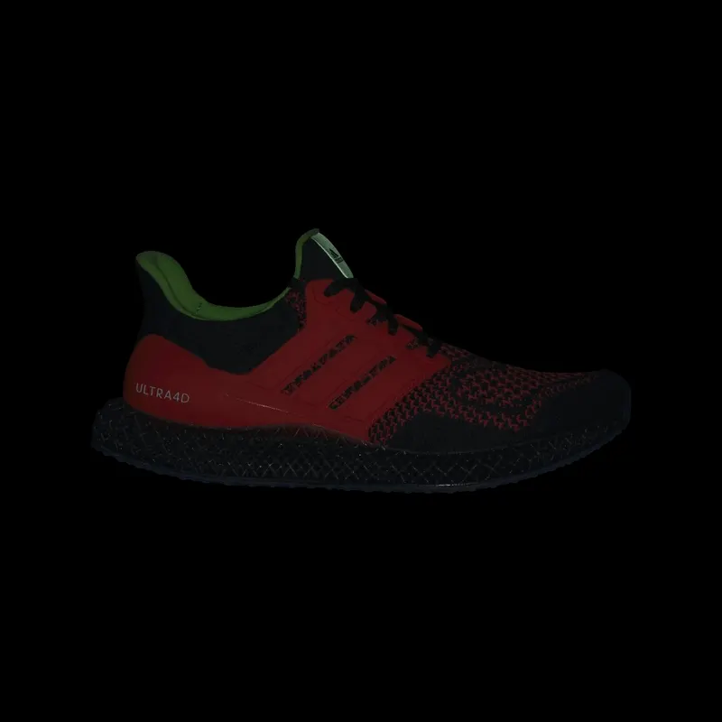 Adidas Ultra adidas 4D Core Black / Bright Red / Semi Solar Green (HP9737)