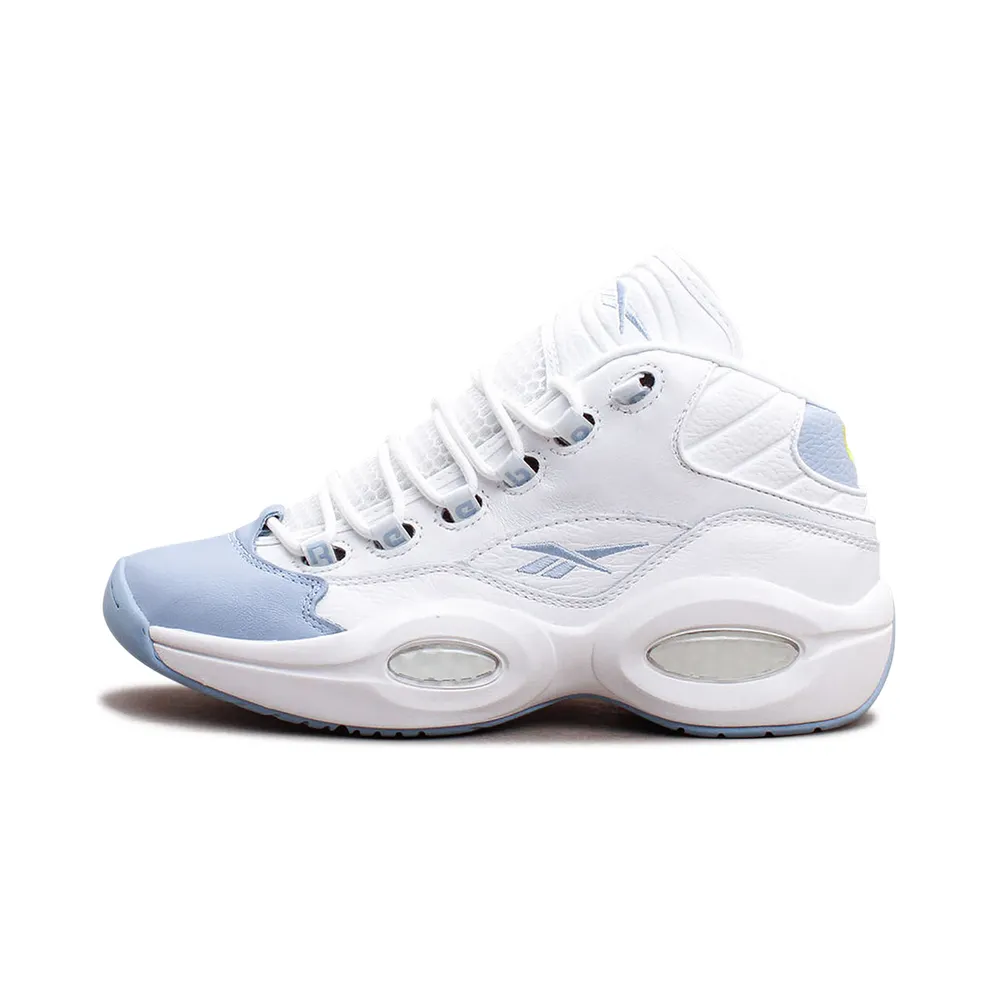 Reebok Question Mid Fhw White / Fluid Blue / Toxic Yellow (GW8854)