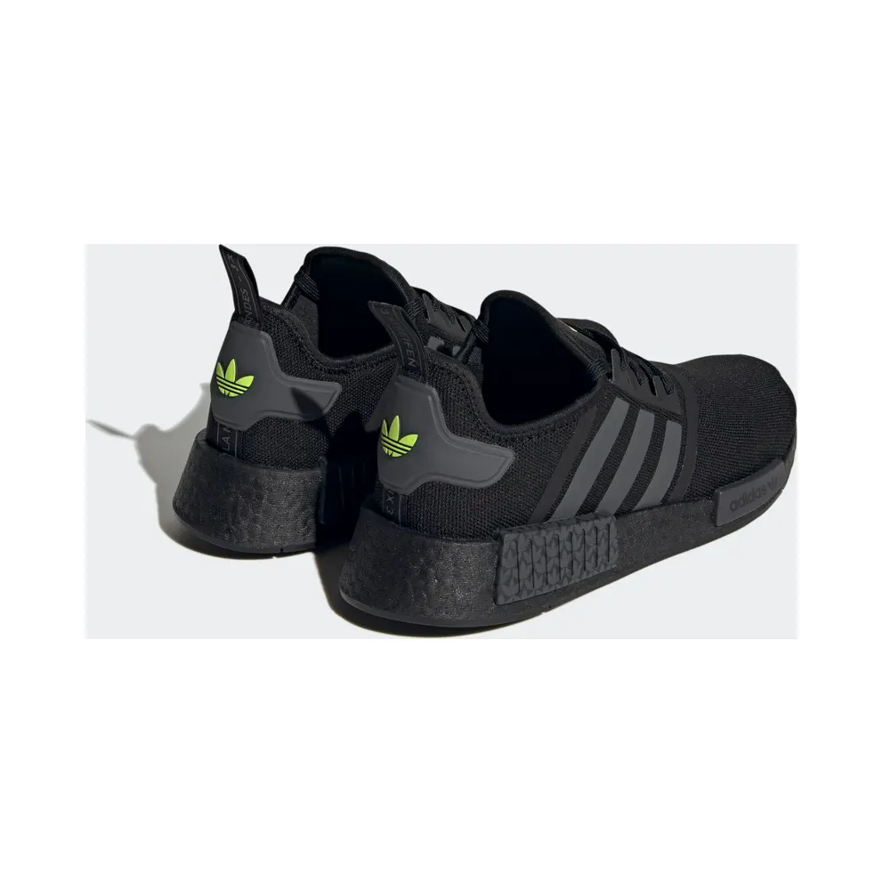 adidas NMD_R1 Shoes Core Black / Grey Six / Solar Yellow (GY7367)