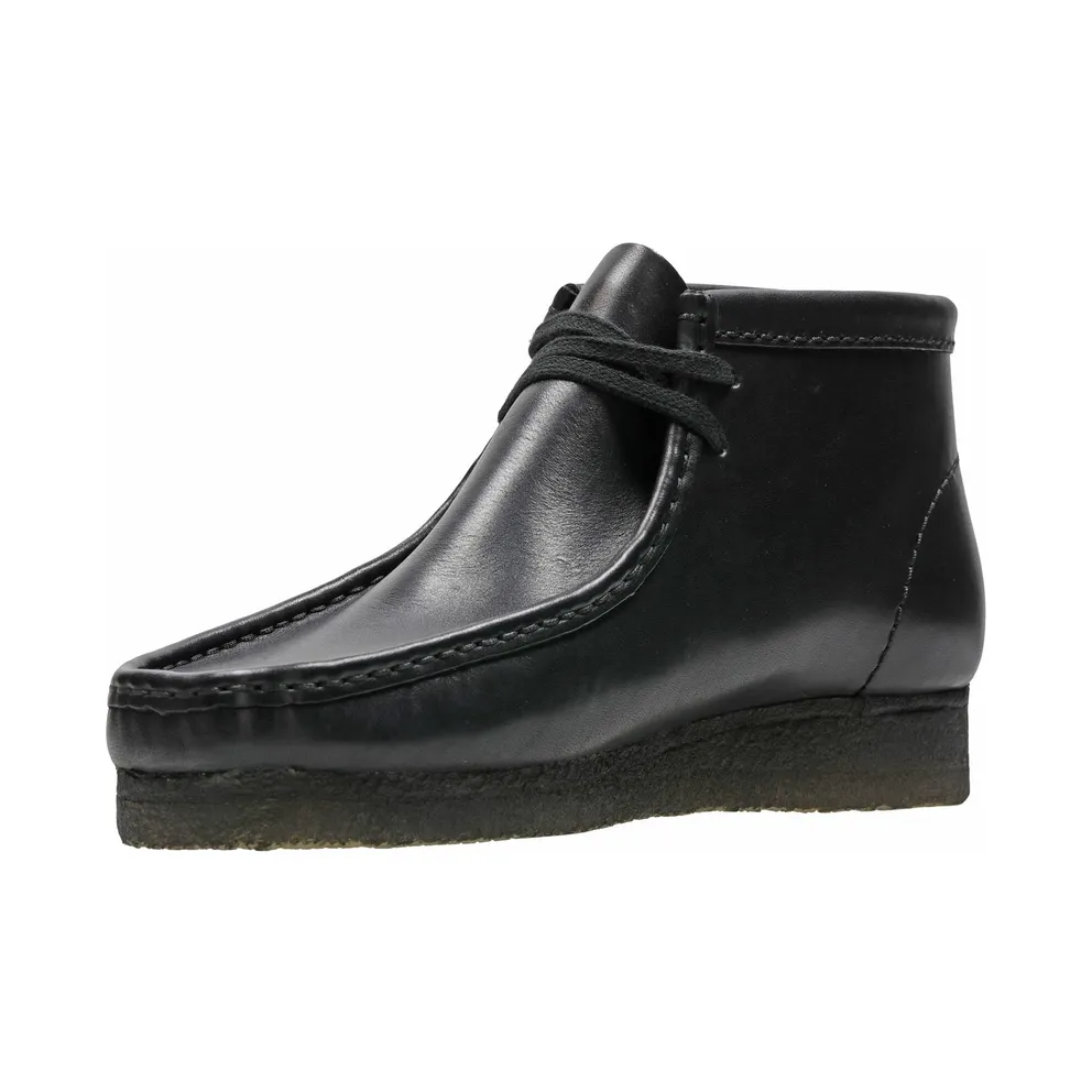 Clarks Originals Wallabee Boot Black Leather (26155512)