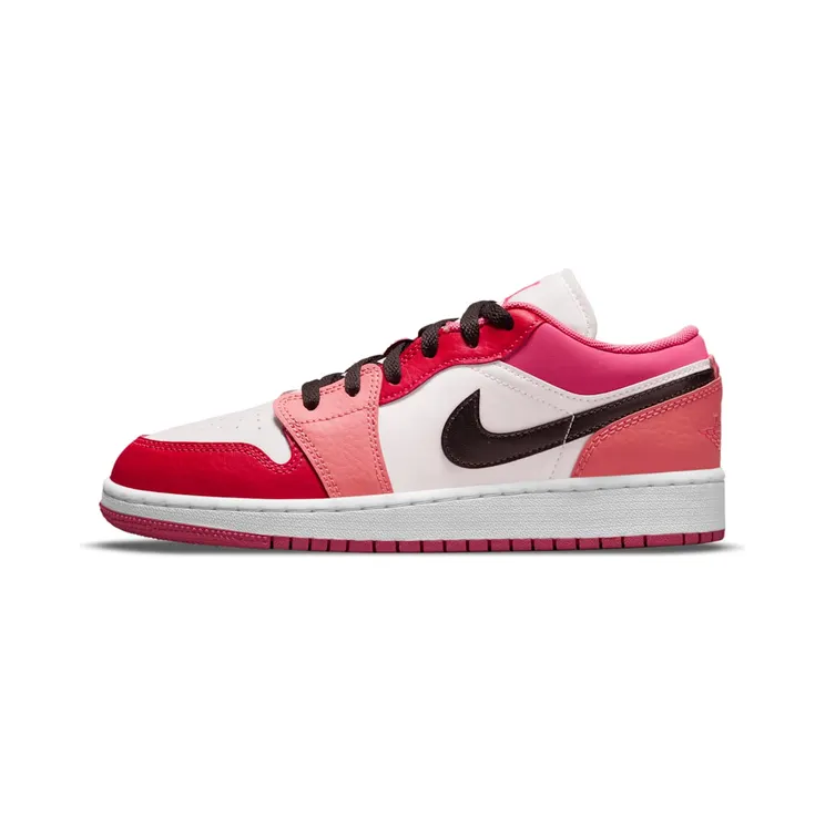 Air Jordan 1 Low Rose (GS) – Magenta “White / Pinksicle / Rush Pink / Black” (553560-162)