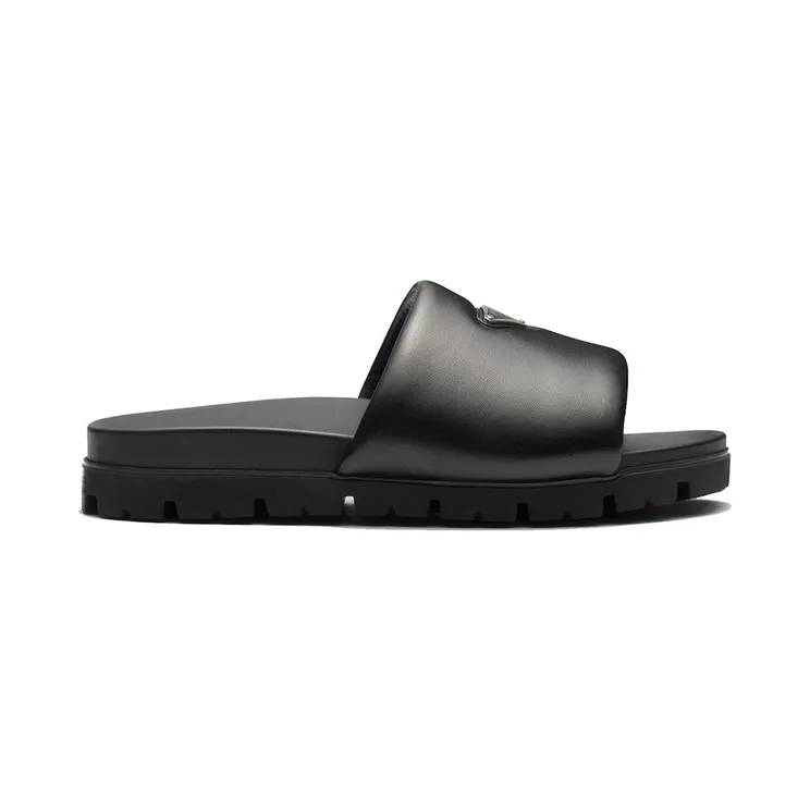 Prada Padded Slides Black Nappa Leather (2X3099_2DL8_F0002)