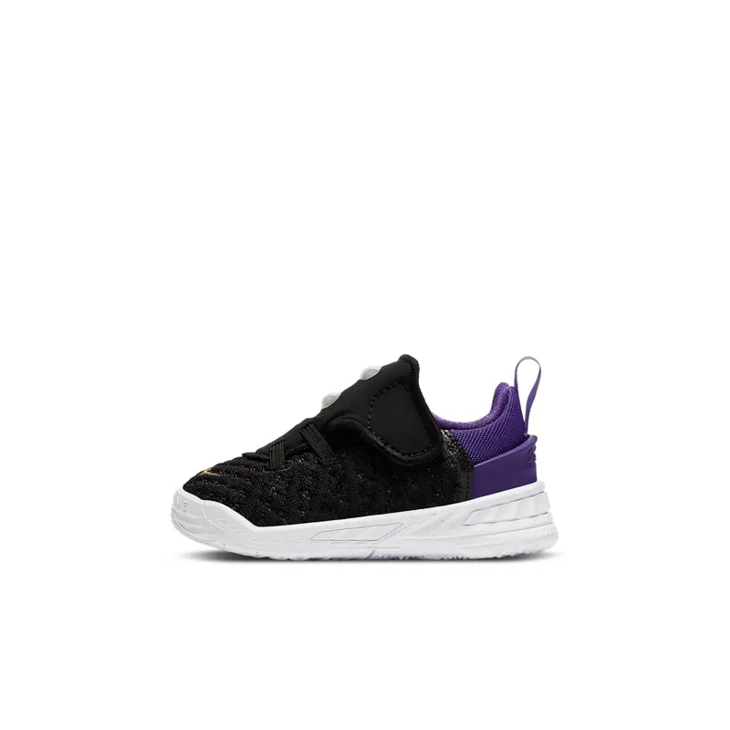 Nike LeBron 18 TD ‘Lakers’ Black/Court Purple/White/Metallic Gold (CT4706-004)