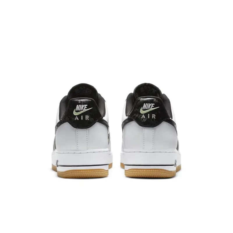 Nike Air Force 1 Low White Ripstop Camo Black Gum White/Black-Gum (CZ7891-100)