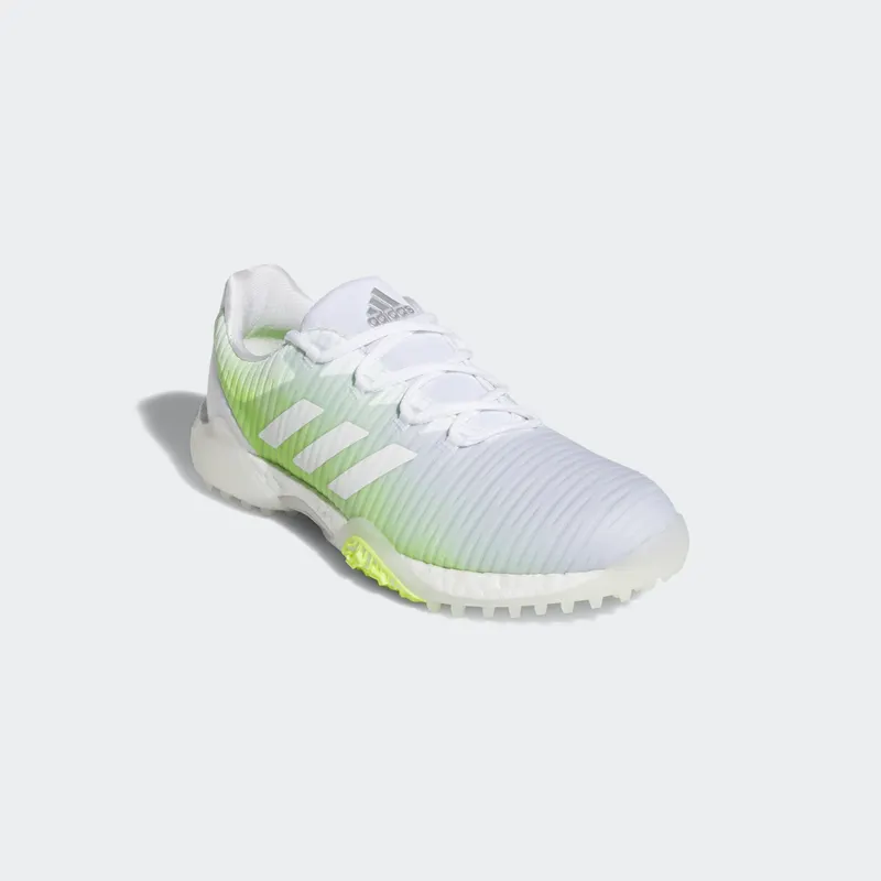 Adidas CodeChaos Golf Shoes Cloud White / Cloud White / Signal Green (EE9336)