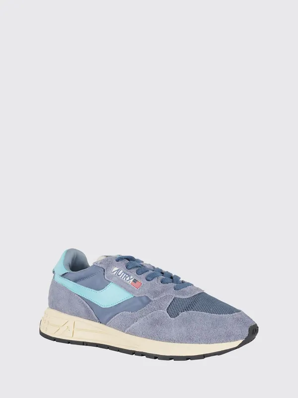 Autry Reelwind Suede And Nylon Blue (WWLMUT37)