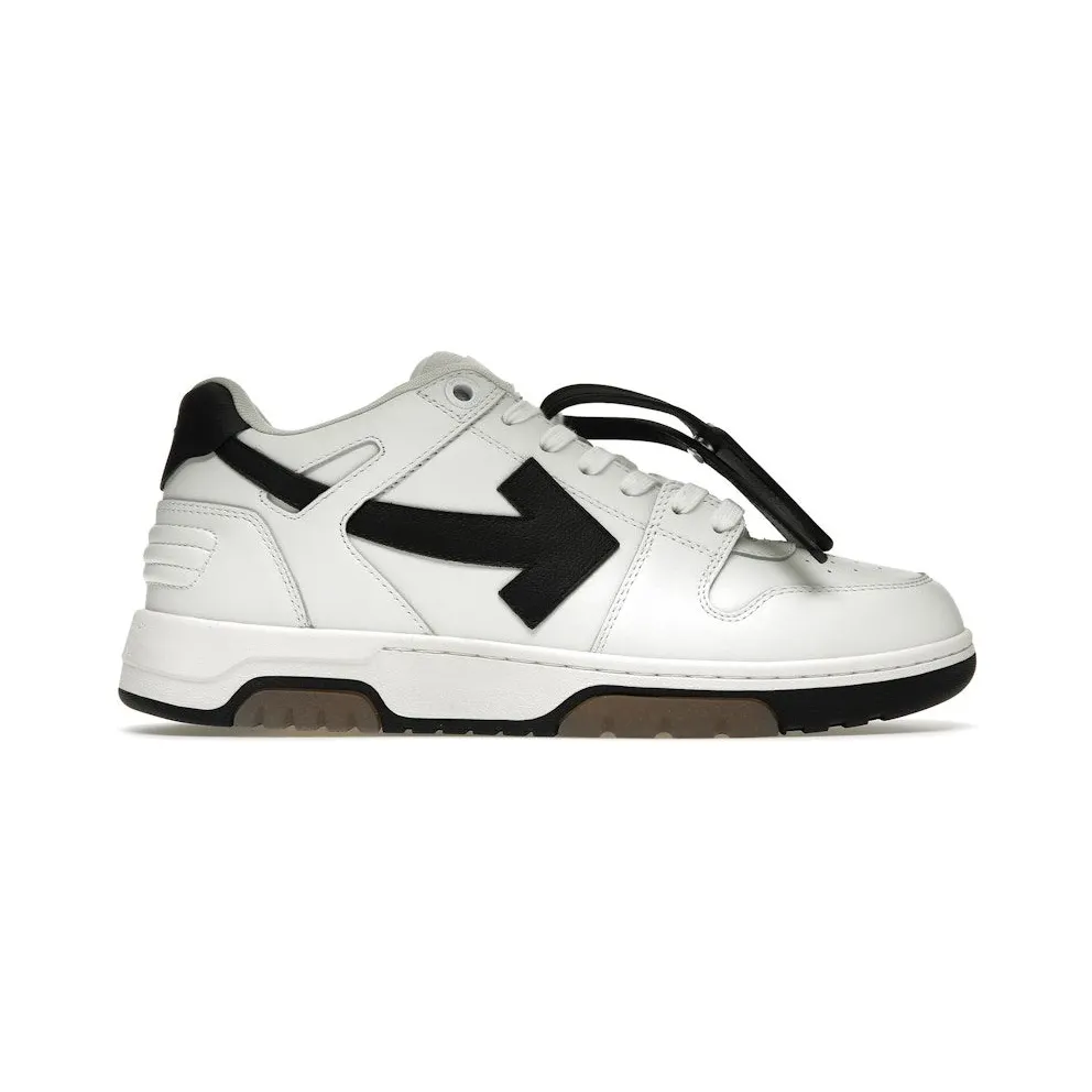 OFF-WHITE Out Of Office OOO 30 MM Low Tops Black White Blue (OMIA189C99LEA0010110)