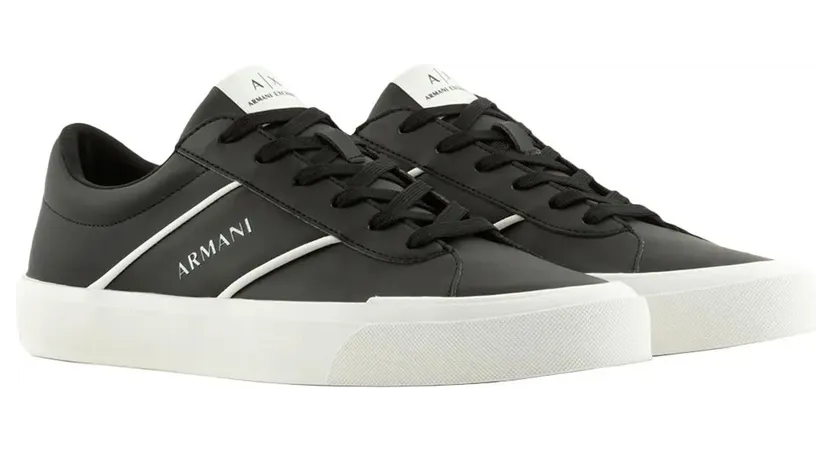 Armani Exchange Armani sneaker Black / Optical White (XUX165XV758S2777M)