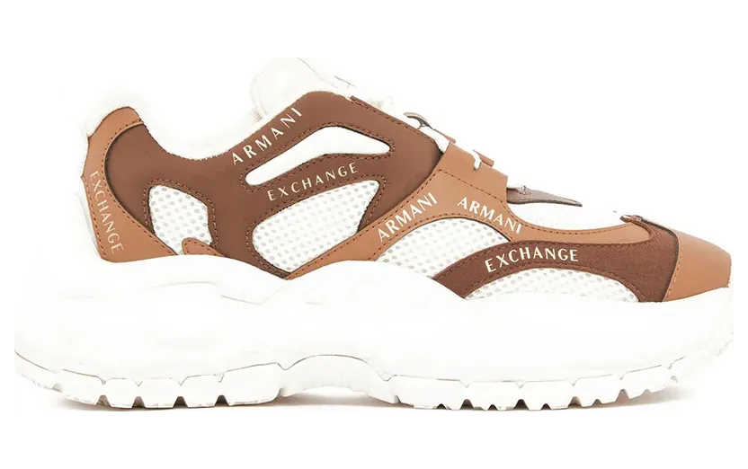 Armani Exchange Armani sneaker Brown / White (XDX120XV708MZ74339)
