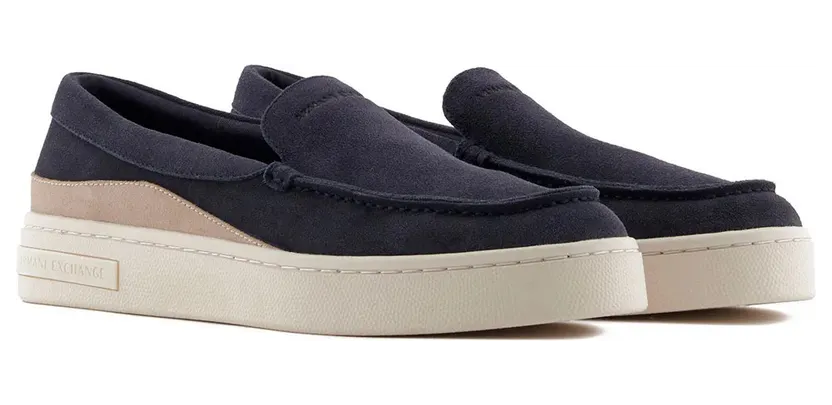 Armani Exchange Armani sneaker Deep Navy+Plaza Taup (XUY011XV868U64512)