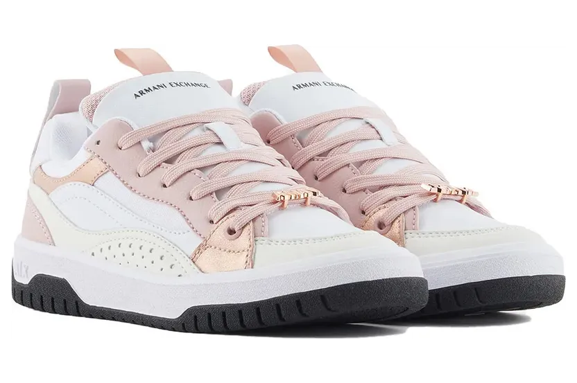 Armani Exchange Armani sneaker Off White / Rose (XDX168XV894S61940)