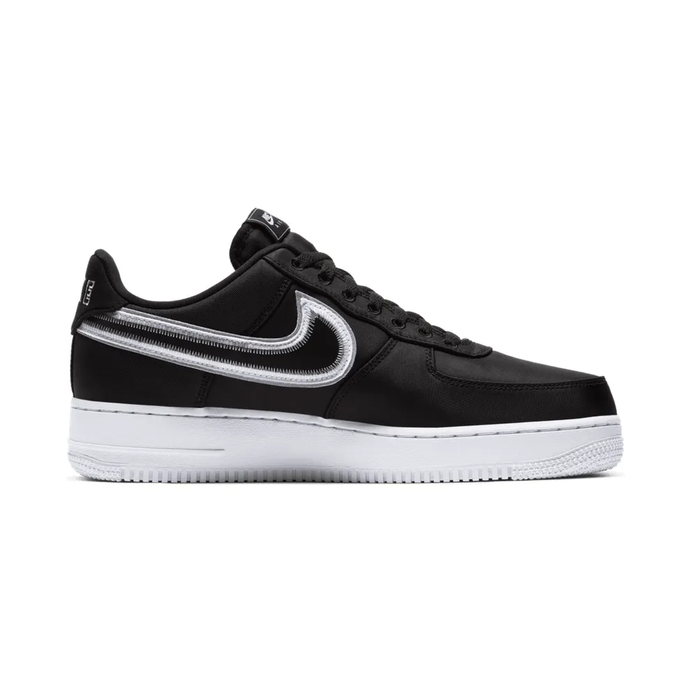 Nike Air Force 1 Low Reverse Stitch Black Black/Wolf Grey-White (CD0886-001)