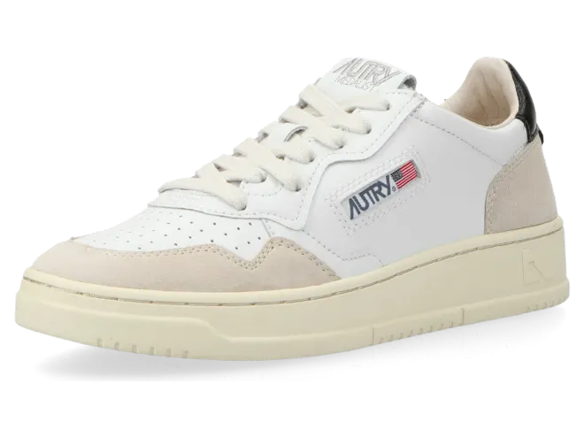 Autry Medalist Low W (Beige / Black) – (AULWLS21) (2)