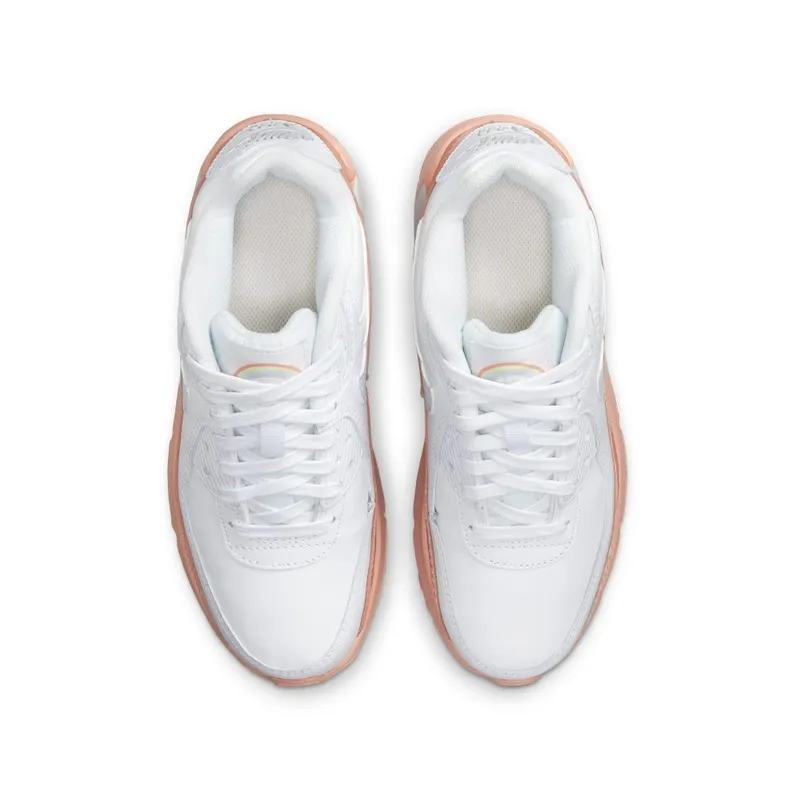Nike Air Max 90 LTR SE White – “White / Salmon” (DM0956-100)