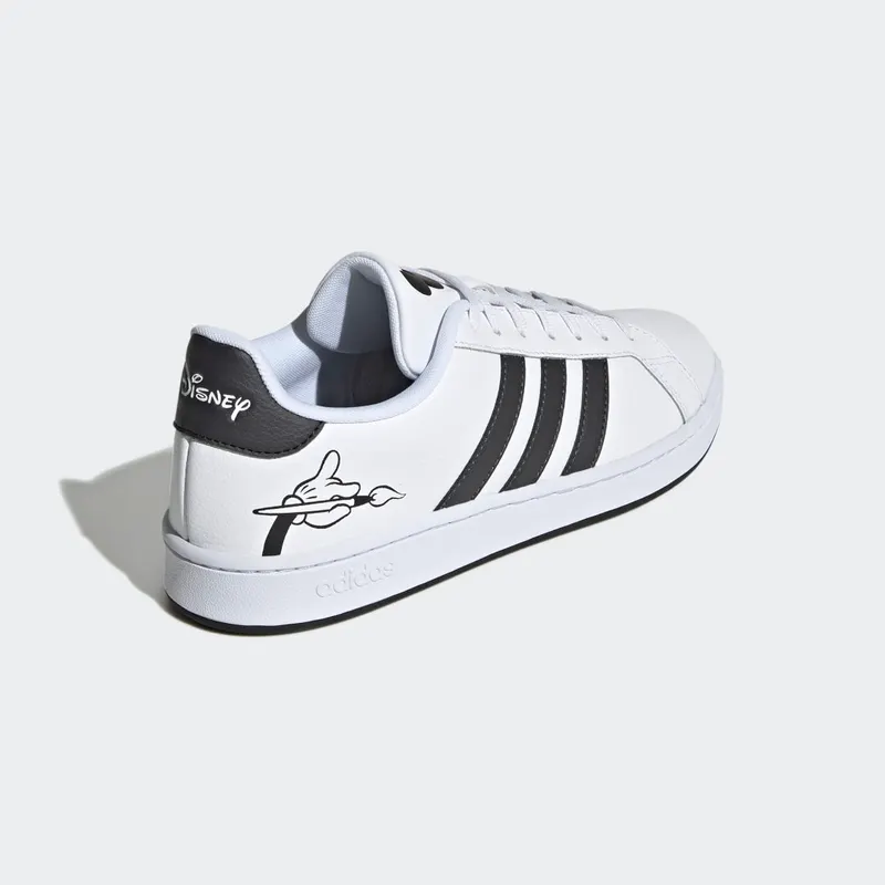 Adidas Grand Court Base Cloud White / Carbon / Ray Red (GW3658)