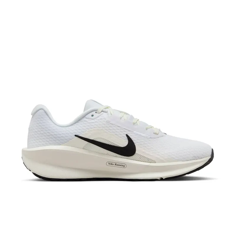 Nike Downshifter 13 White Black Sail Metallic Silver (FD6476-100)
