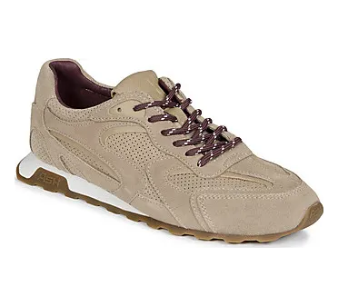 ASH – Kasar Suede Sneaker – Women – Shoes – Beige (KASARSUEDENOISETTE)